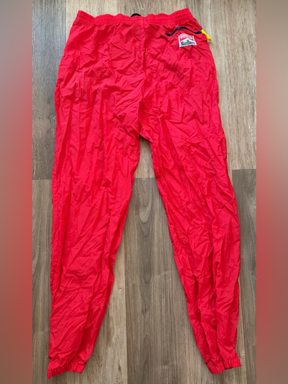 90's VTG Marlboro Adventure Team Track Suit Windbreaker Jacket/Pants/Bag Mens XL - Picture 7 of 9